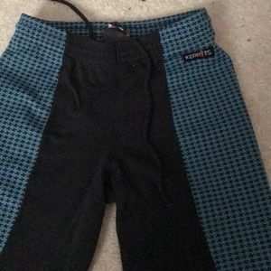 Blue and Black riding pants